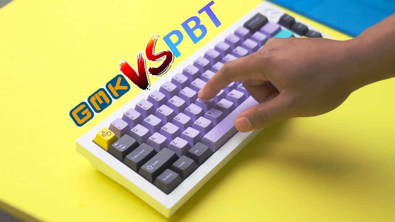 Кейкапы GMK против PBT! Требую возврата денег!