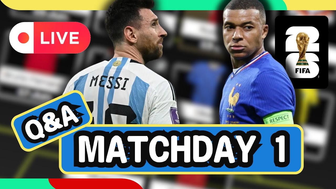 MD1 Q&A | LIVE Reviews | 1 WEEK LEFT! | FIFA World Cup Fantasy 2026