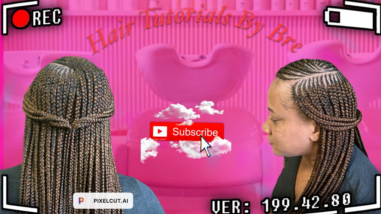 Feed In Cornrow Braid Tutorial
