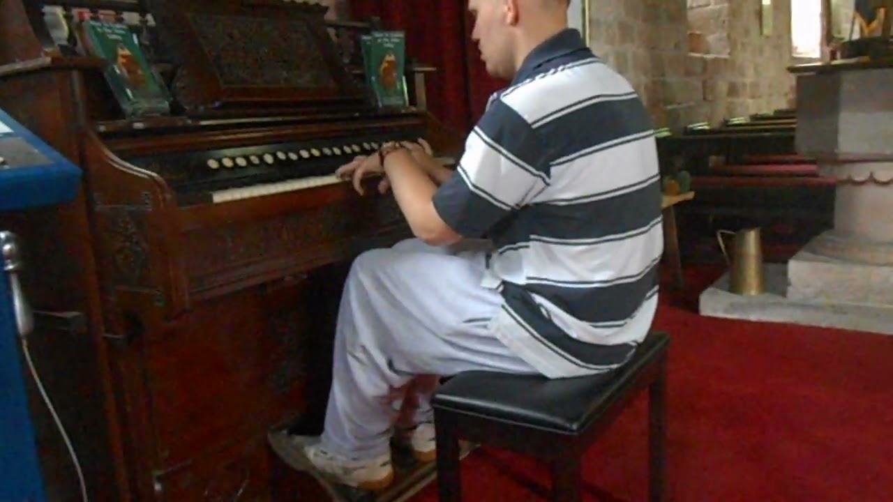 guide me o thou great redeemer tune cwm rhonda reed organ