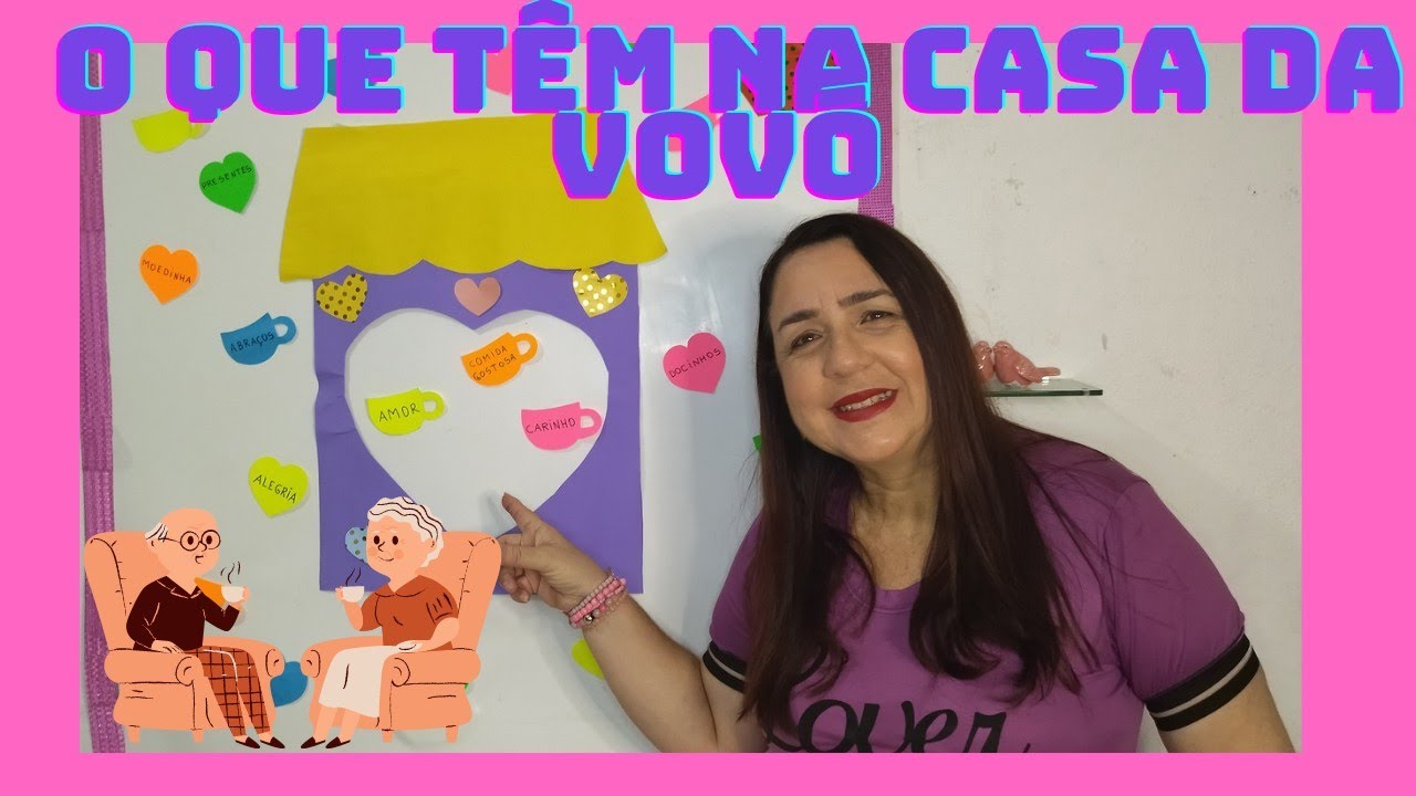 🟡DINÂMICA - O QUE TÊM NA CASA DA VOVÓ - Dia dos avós