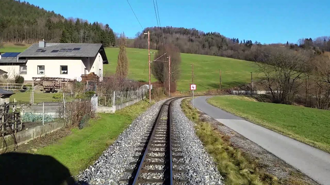 Führerstandsmitfahrt Mariazellerbahn Teil 5/6