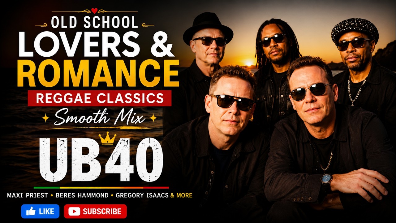 ❤️🌴 Old School Lovers Rock & Smooth  Reggae Classics 🔥  UB40, Maxi Priest, Beres Hammond& More 🇯🇲 🇬🇧