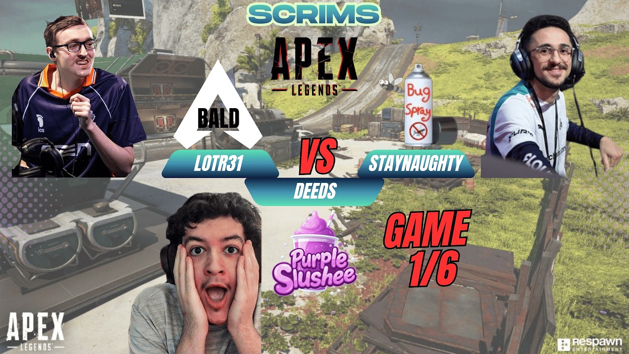 Deeds vs LOTR31 vs StayNaughty - This 3-Way Fight Was Chaos 😳| Apex Legends