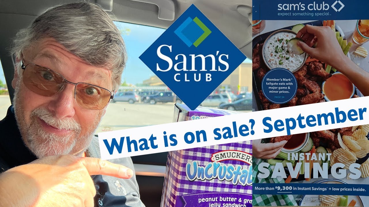 What you should BUY on sale at SAM'S CLUB for SEPTEMBER 2022 MONTHLY INSTANT SAVINGS COUPON BOOK
