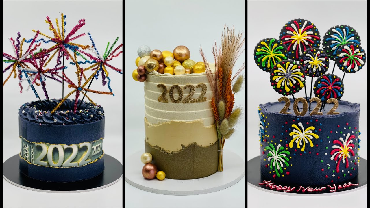 New Years Cake 2022 Design Ideas | Fault line cake | 2022 New Years cake design ideas
