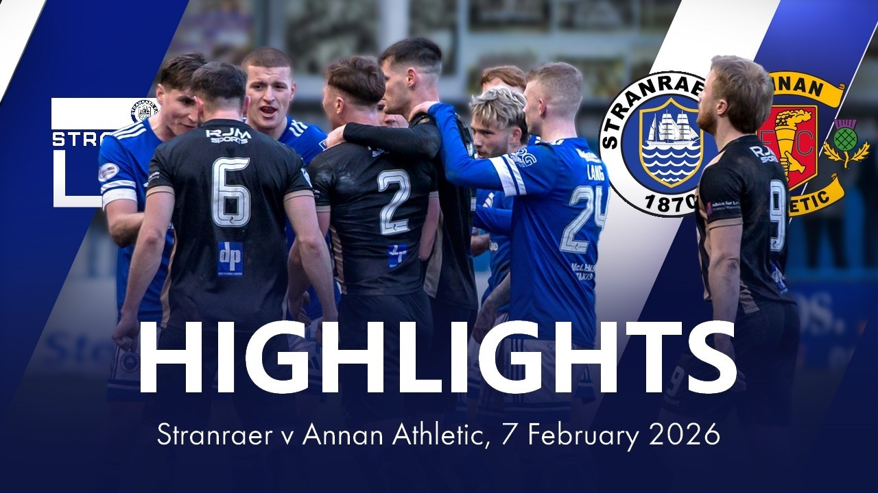 Highlights | Stranraer 0-0 Annan Athletic, 7 February 2026