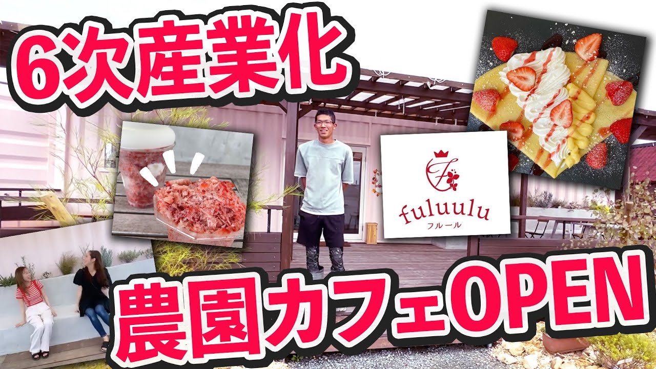 いちご農家の農業の6次産業化！農園カフェオープン