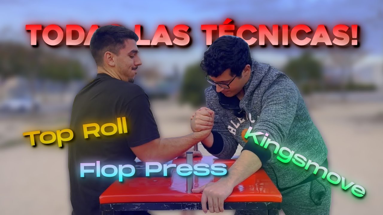 Estas son las TÉCNICAS del ARMWRESTLING explicadas |Pulsos Callejeros