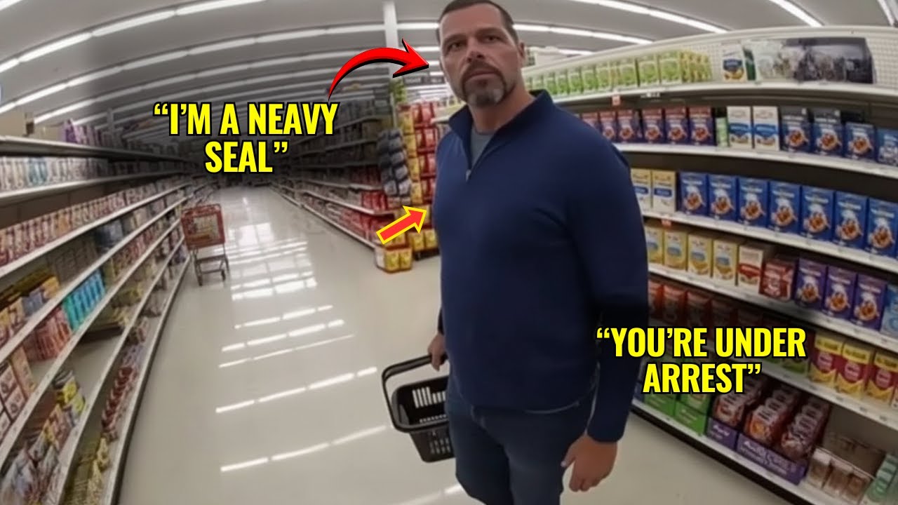 Cop Targets Black Navy SEAL in Grocery Store — Security Camera Tells the Truth