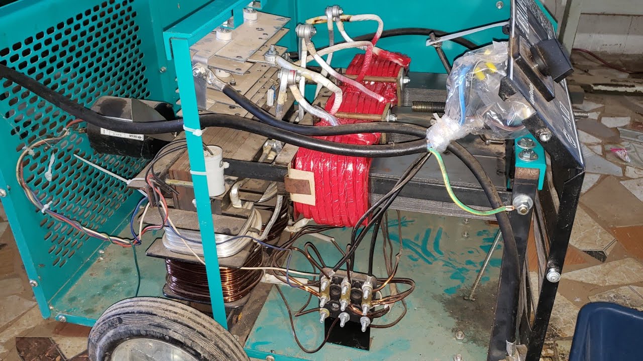 RECUPERAÇÃO DAS BOBINAS DA MAQUINA DE SOLDA 400A
