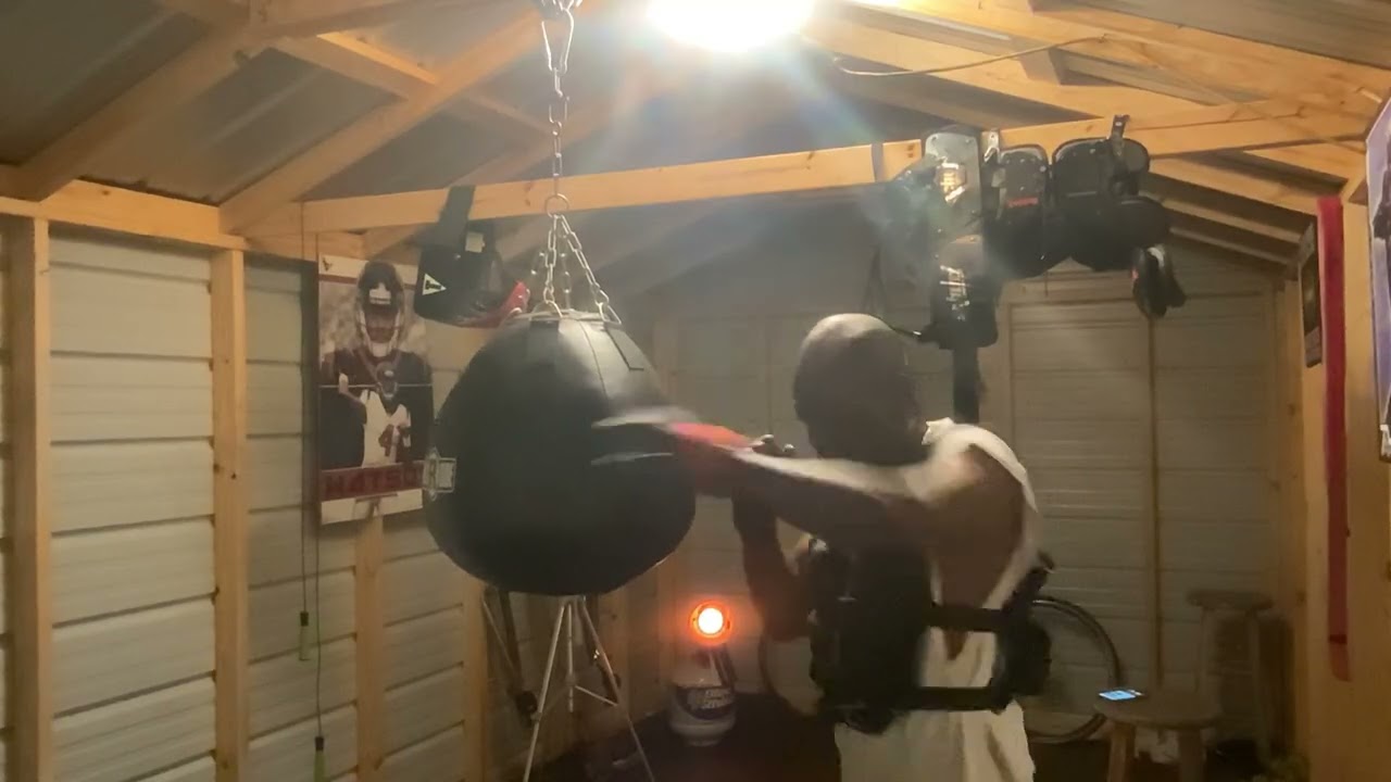 1st workout since rotator cuff surgery