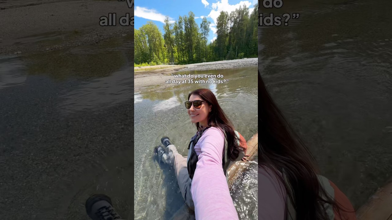the DINK life 🫶🎣📖 #childfree #dinks #ditl #flyfishing #pnwlife