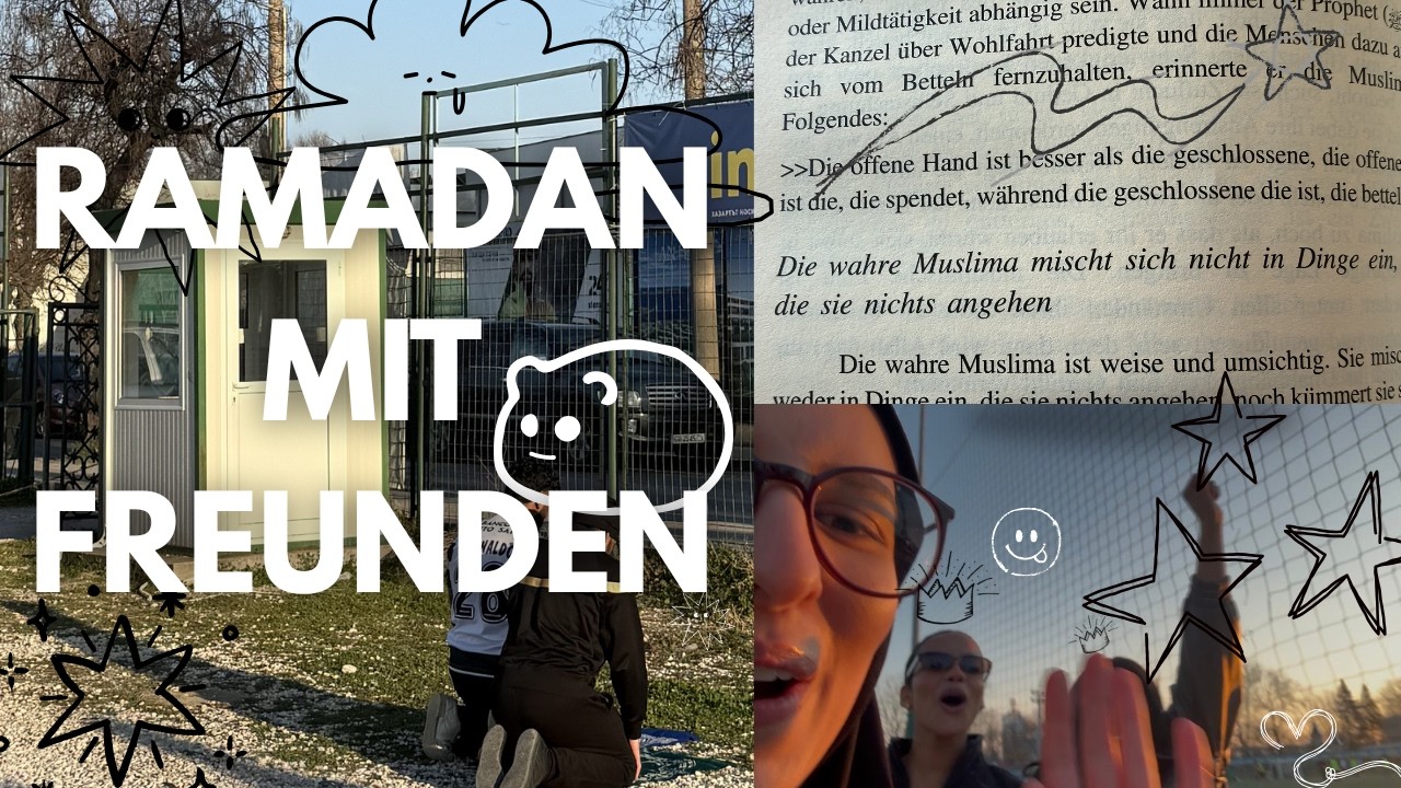 ramadan als medizinstudentin: uni überleben, palästina turnier mit freunden und fasten