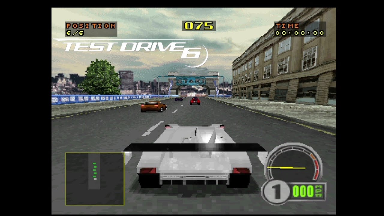 Test Drive 6 - PS1 Gameplay