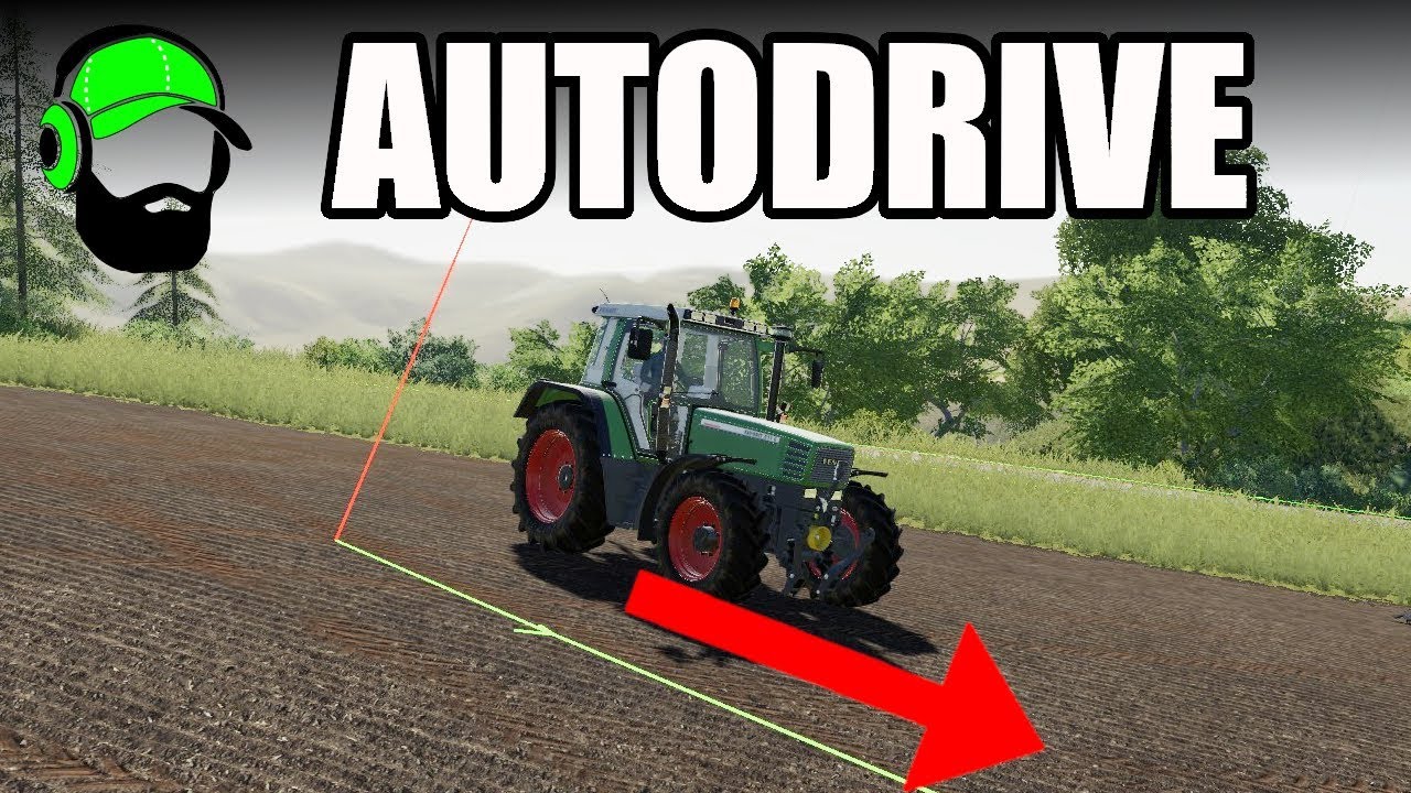 Autodrive Tutorial - Making a network on a modded map #FS19