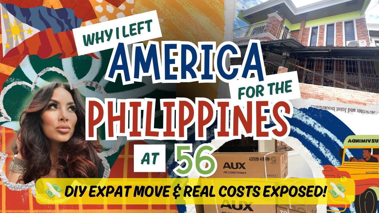 WHY I&rsquo;M LEAVING AMERICA AT 56! 🇵🇭 The TRUTH About Moving to the Philippines & Costs vs US Costs💰