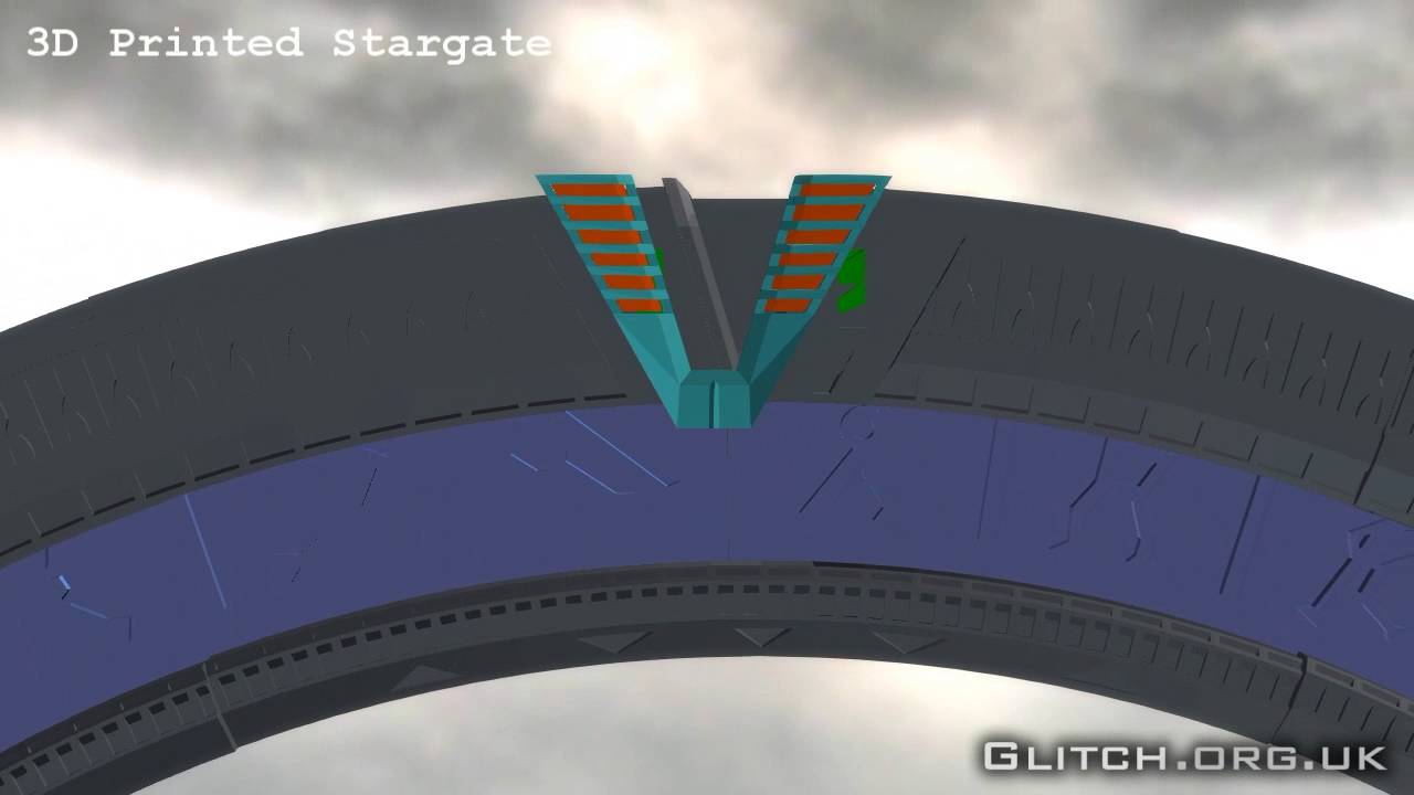 3D Printed Working Stargate Mk2