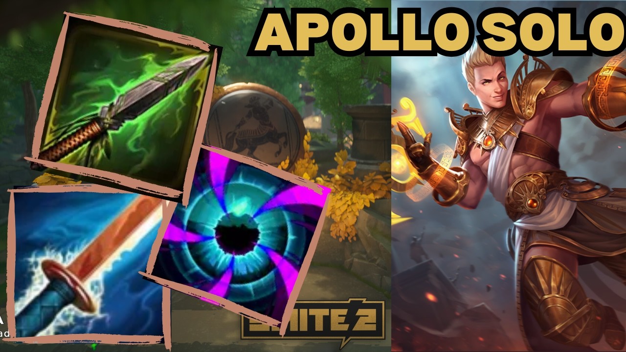 ПОЖАЛУЙСТА, ОСЛАБЬТЕ ЭТОГО БОГА!!! - Геймплей Apollo Solo Deity в Smite 2