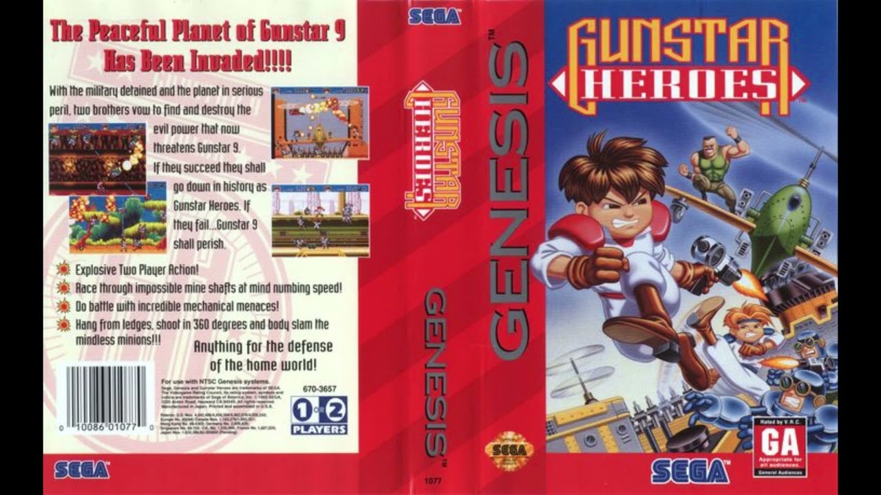 Gunstar Heroes OST - Legend of the Gunstars