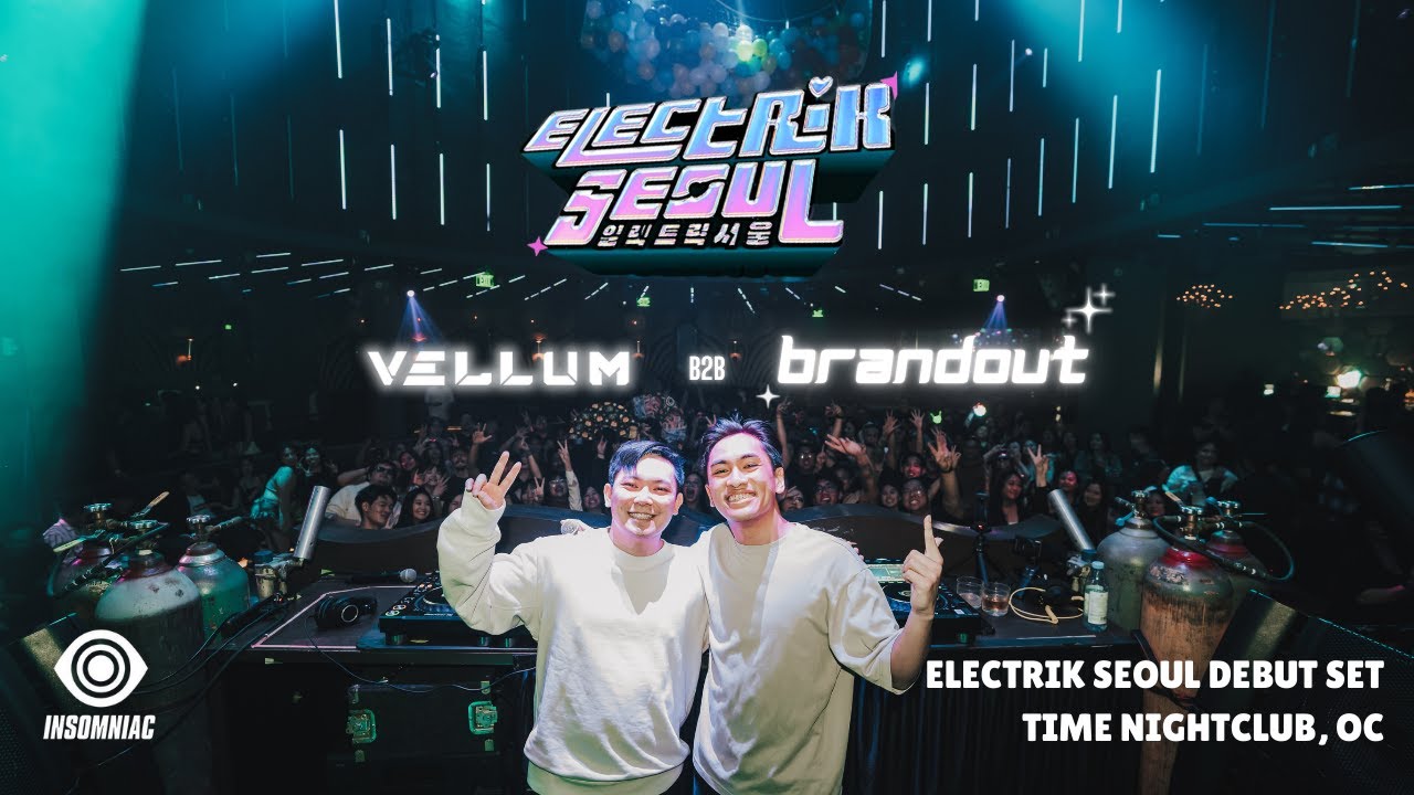 BRANDOUT B2B VELLUM | KPOP x EDM Live Set @ TIME Nightclub for Electrik Seoul