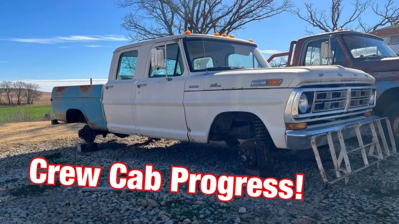 Getting The Frame Rail Extensions Made for My 72 F-250 Crew Cab Project!