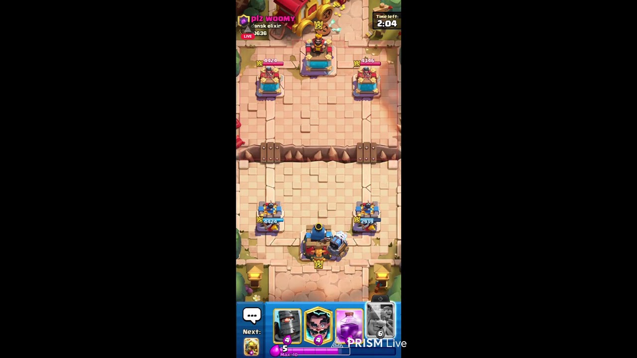 UC push 🏆 | F2P | Clash Royale Live #clashroyalelive #gaming