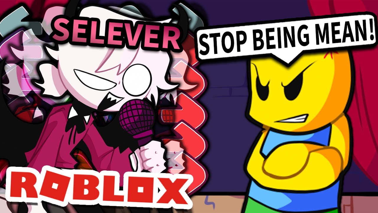 Я притворился Селевером в Friday Night Funkin от Roblox