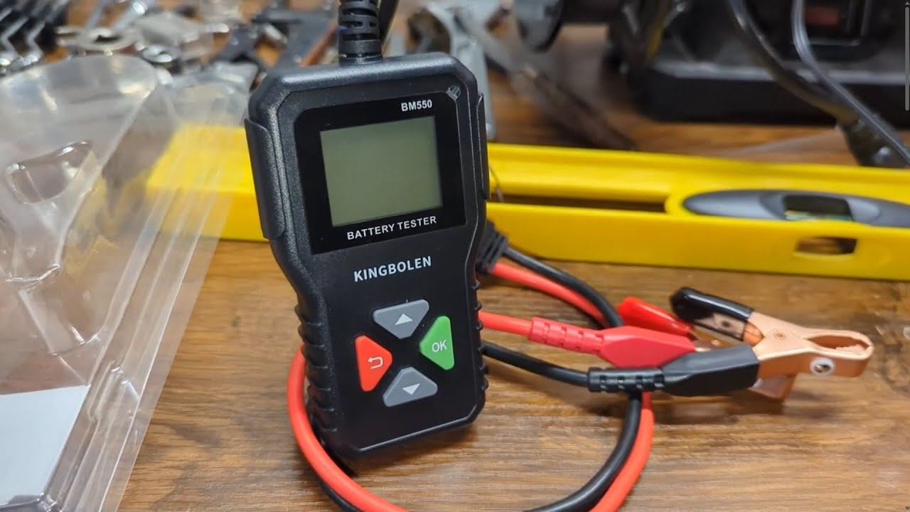 Kingbolen battery analyzer tester model BM550, unbox full test and review. - VOTD