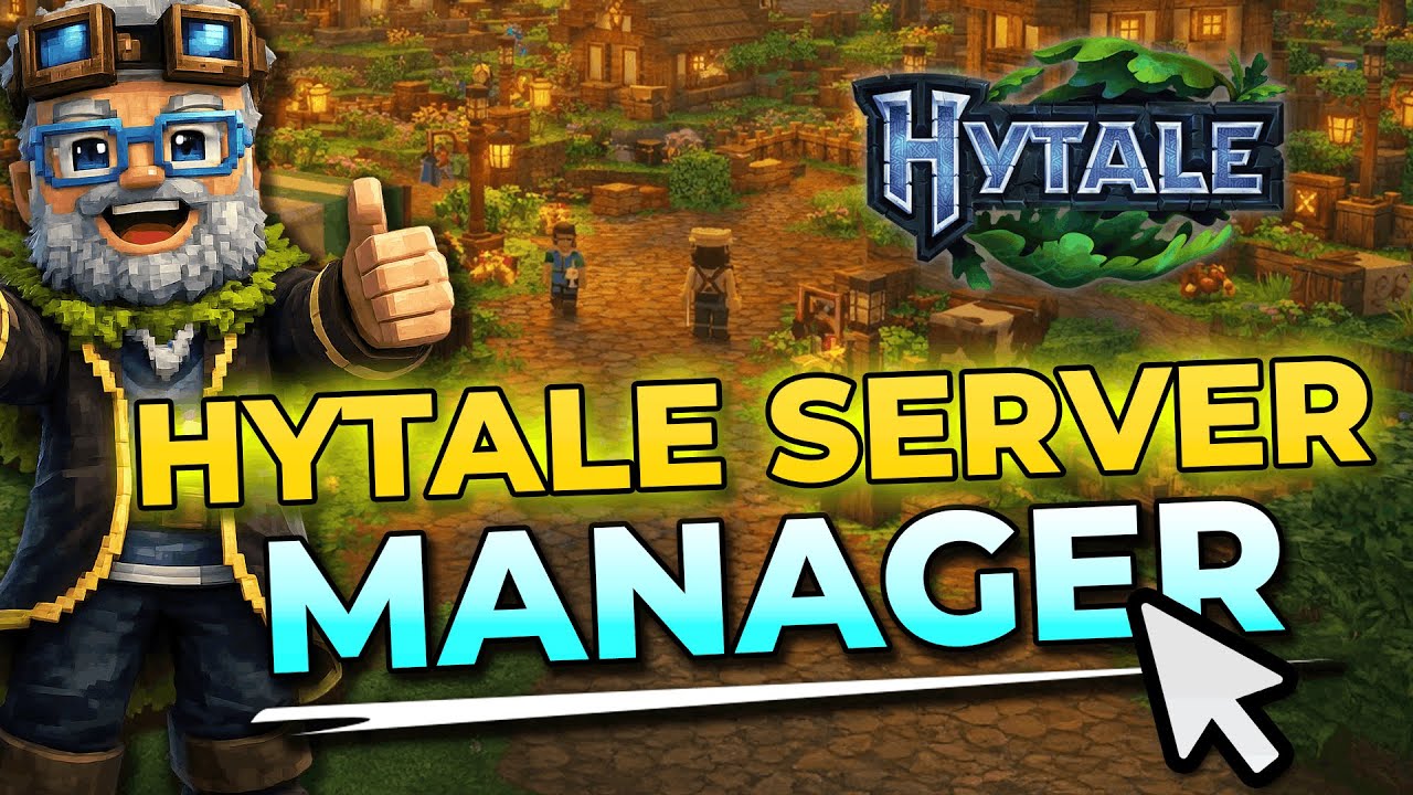 HYTALE SERVER MANAGER 🔥 Server erstellen, Mods installieren & ALLES verwalten (Linux & Windows)