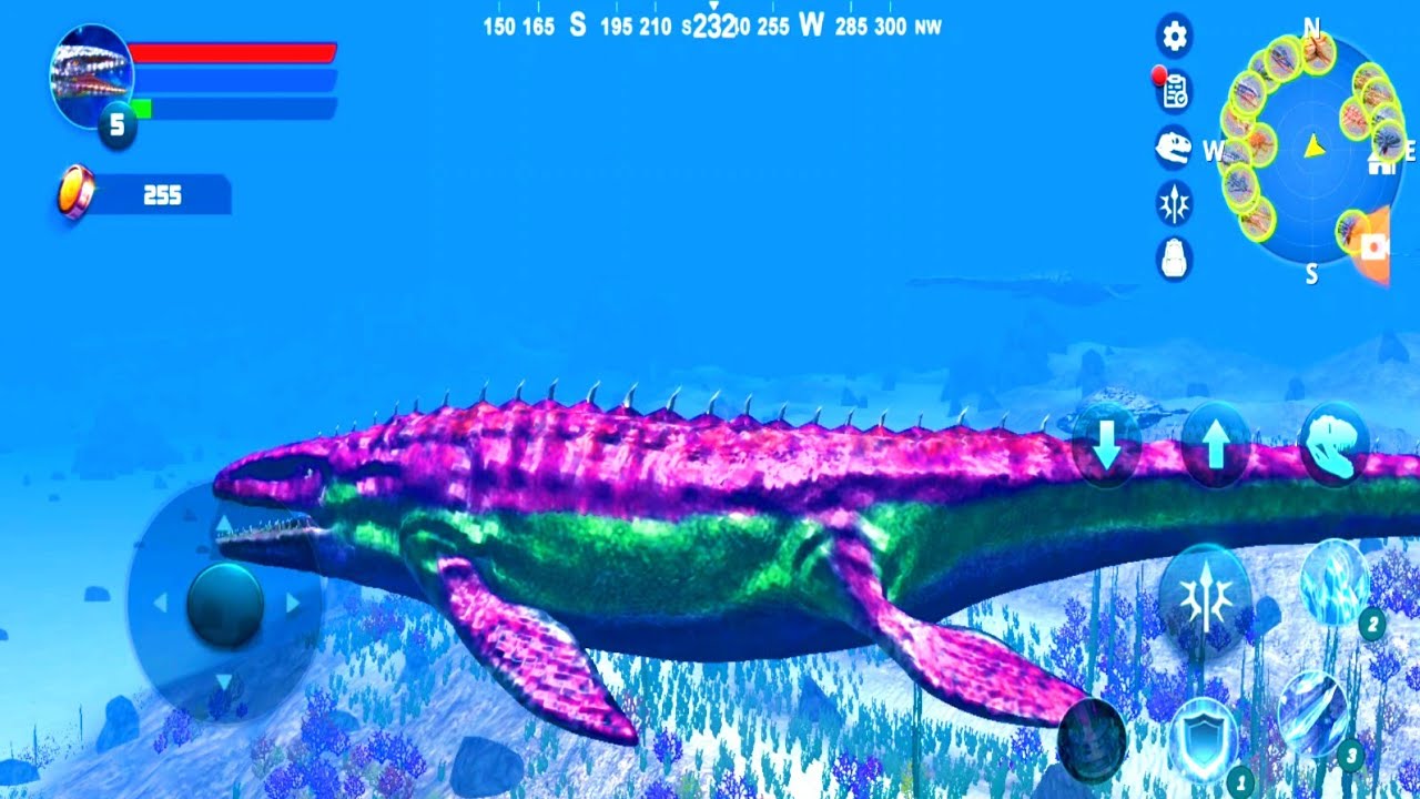 Mosasaurus Simulator - Android Gameplay #1 - Dinosaur Simulator