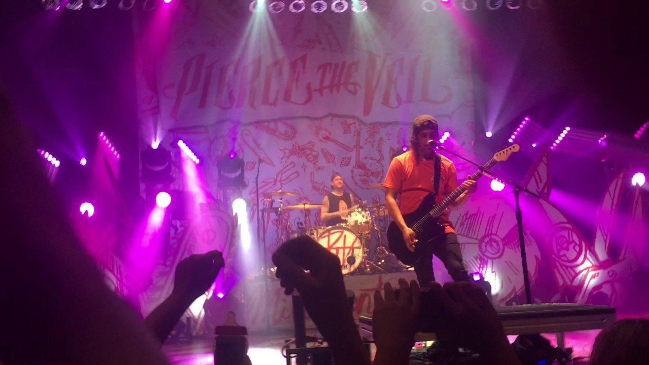 Pierce the veil Gold Medal Ribbon Live at Houston TX Misadventures Tour