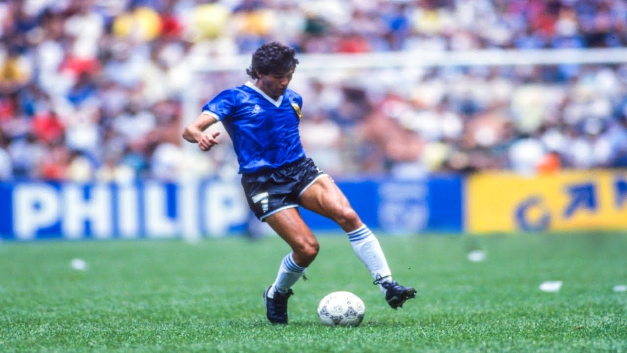 Jorge Burruchaga 13 goals for Argentina