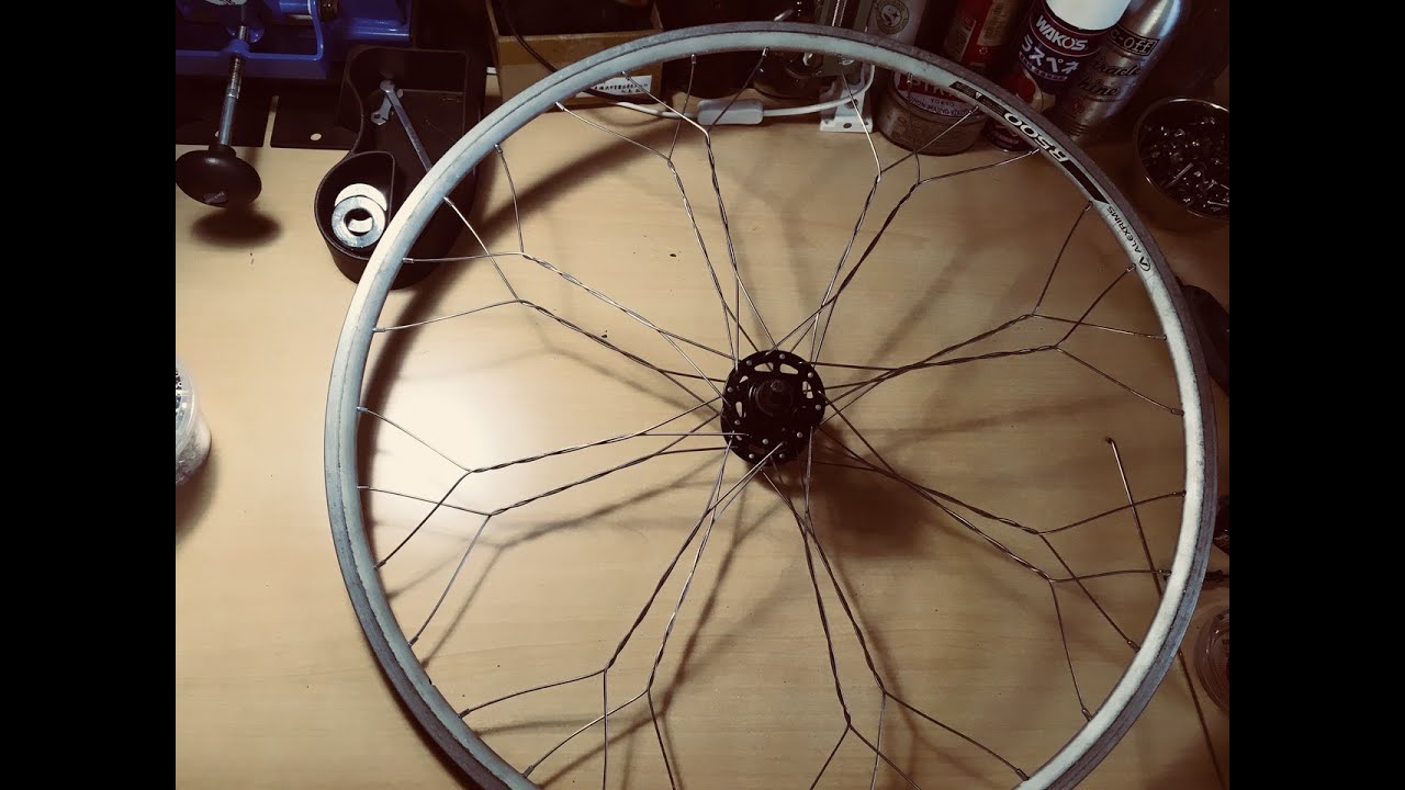 junk wheel regeneration twisted spoke.