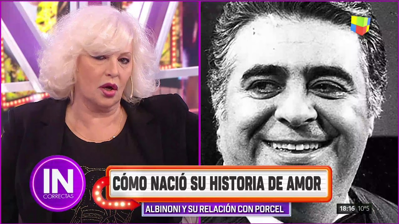 Luisa Albinoni habla de su relación con Porcel