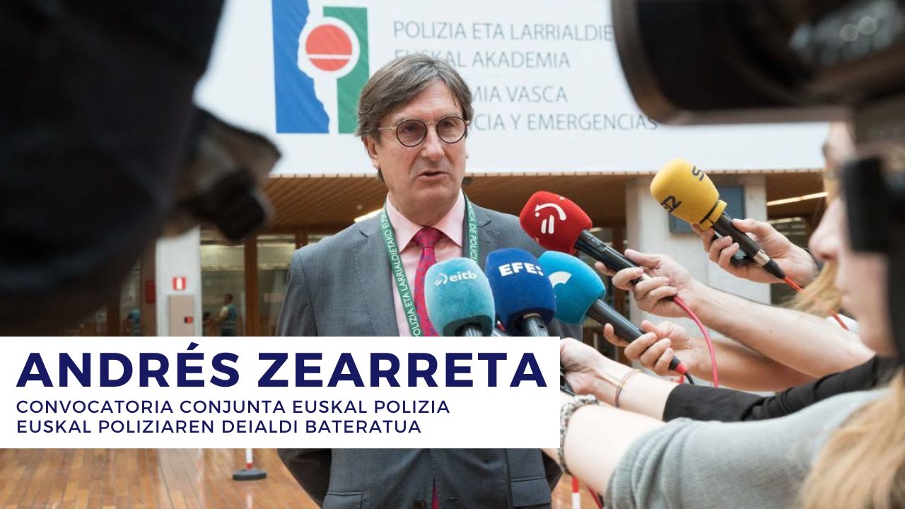 #ERTZAINTZA | Andrés Zearreta Otazua. Primeros exámenes de la convocatoria para la Euskal Polizia