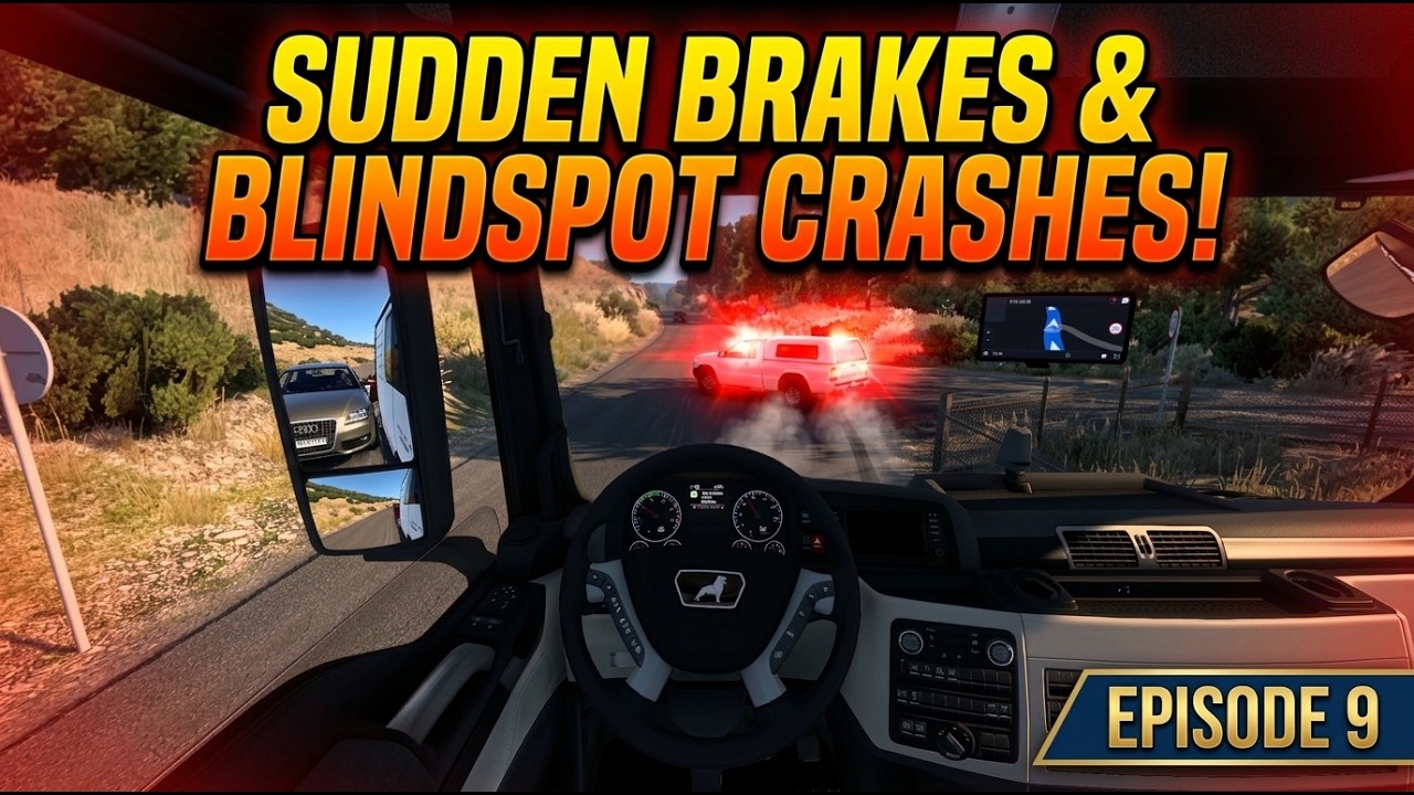 Sudden Brakes & Blindspot Crashes! | EPISODE 9