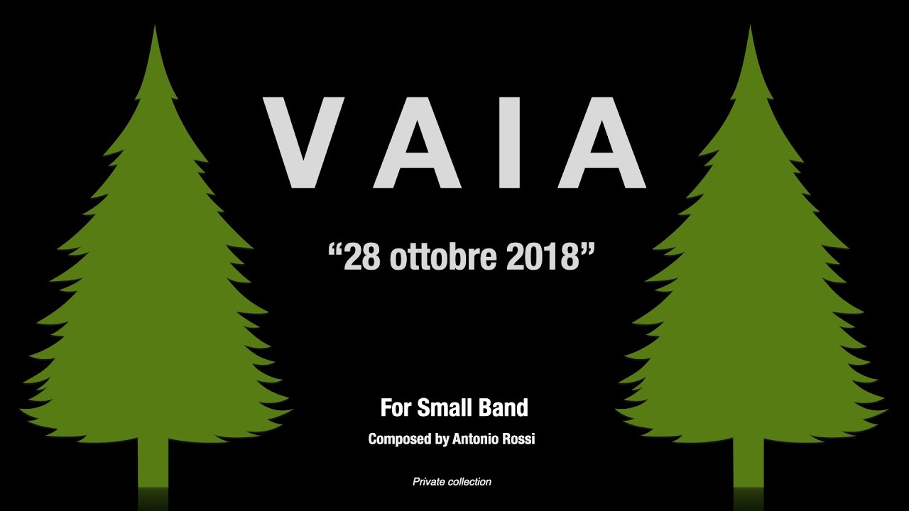 Vaia (Small Band) - Antonio Rossi