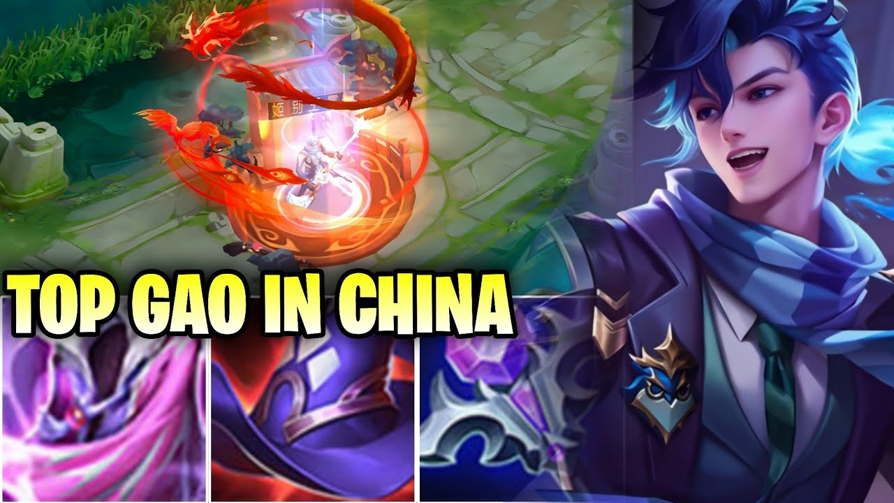 Honor of Kings Gao - Top Gao in China Gameplay Grandmaster Legends Rank