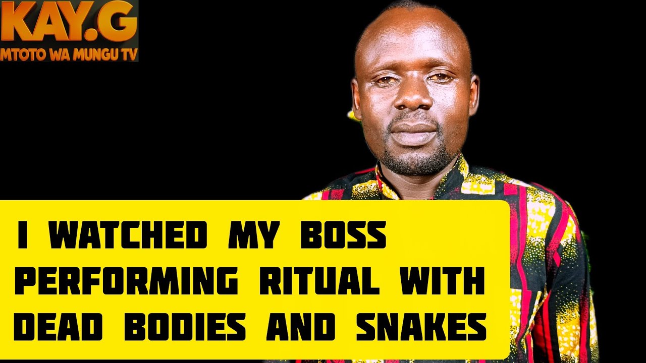 I was employed by a devil worshipper, I watched him performing rituals with snakes and dead bodies