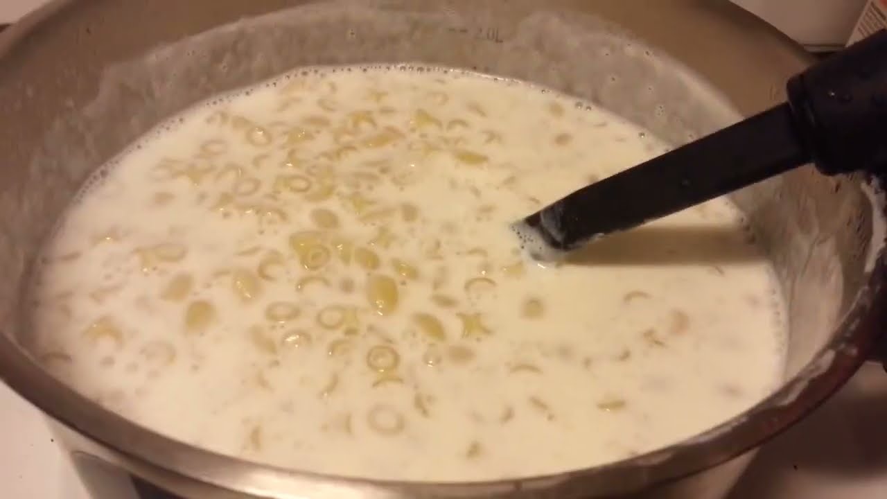 [Student Cooking] Stuvade Makaroner