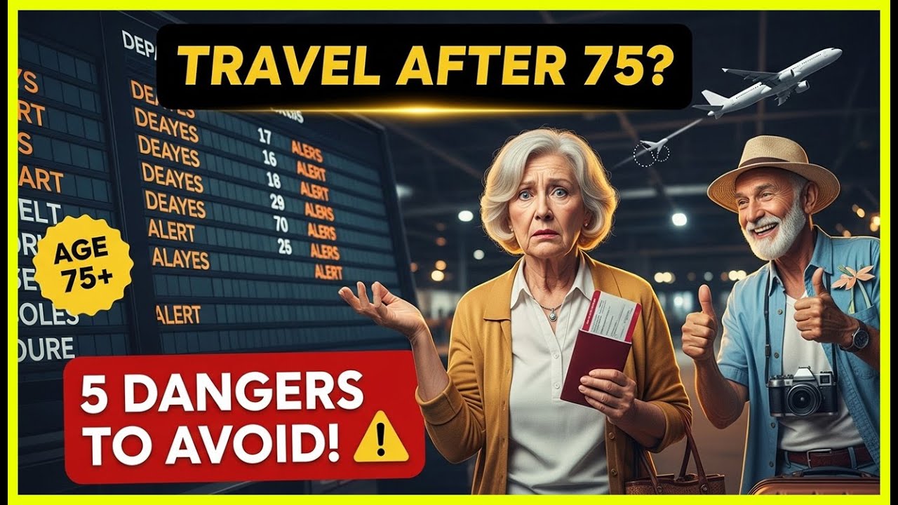 How to Travel Safely After 75 &ndash; 5 Must Know Tips for Senior Travelers! ✈️👵👴