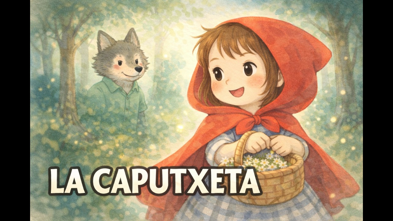 La Caputxeta Vermella 🐺🌲 | Conte tradicional català per a nens | Minimón