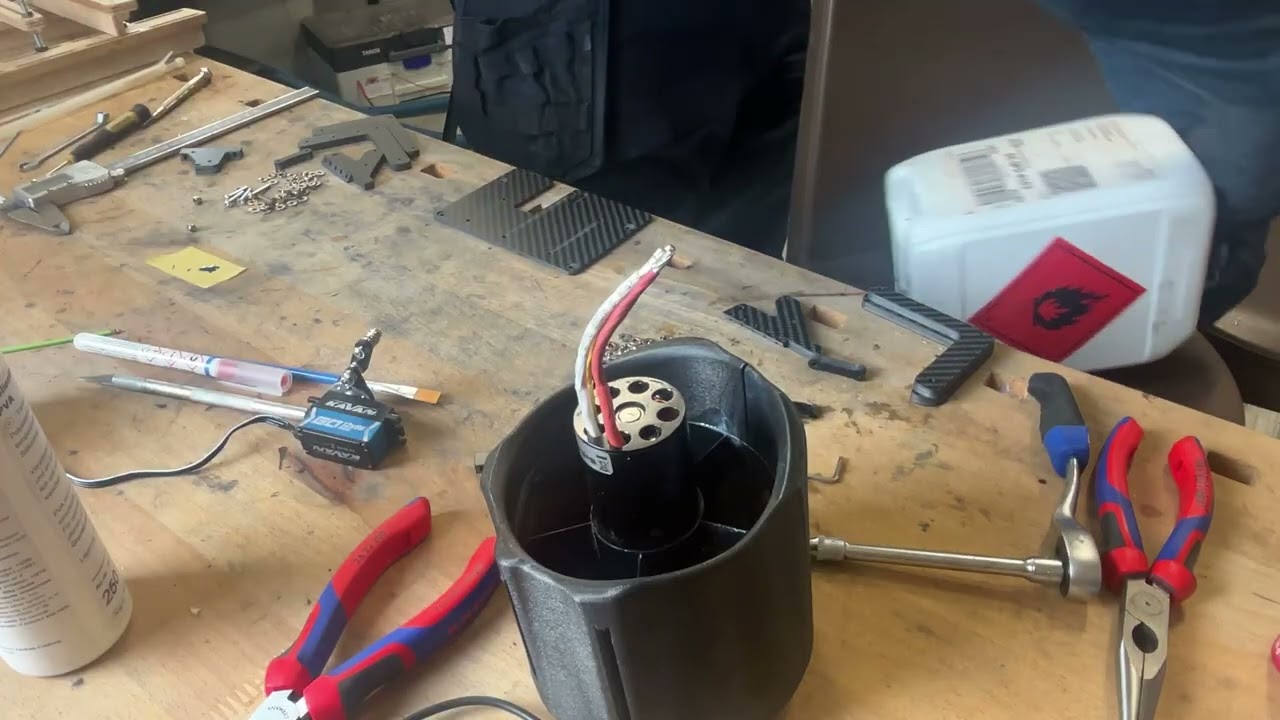 StreamLift Klappimpeller Eigenentwicklung | CFK Mechanik | Teil 1 von 5