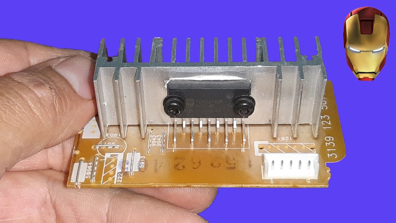 Como Remover Amplificador de Televisor TRC Ci TDA2616Q