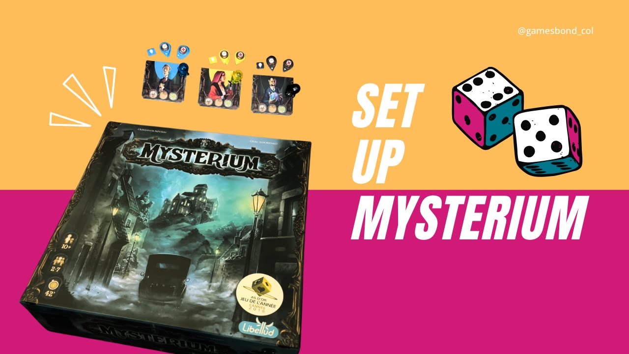 Mysterium ¿cómo preparar el juego?