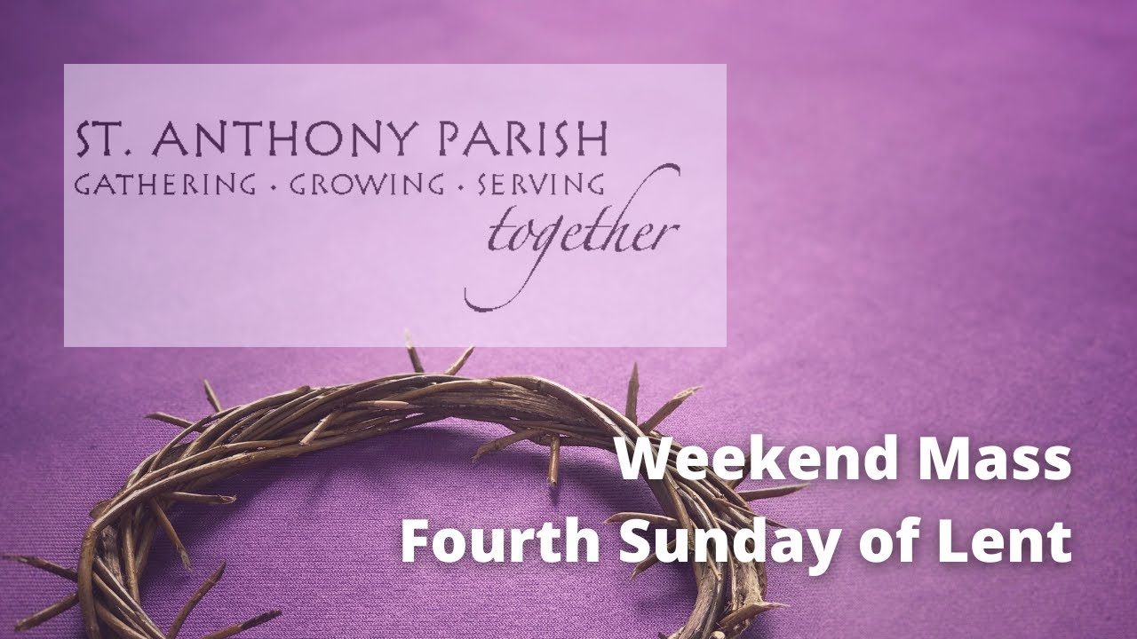 Weekend Mass March 14-15, 2026  4pm