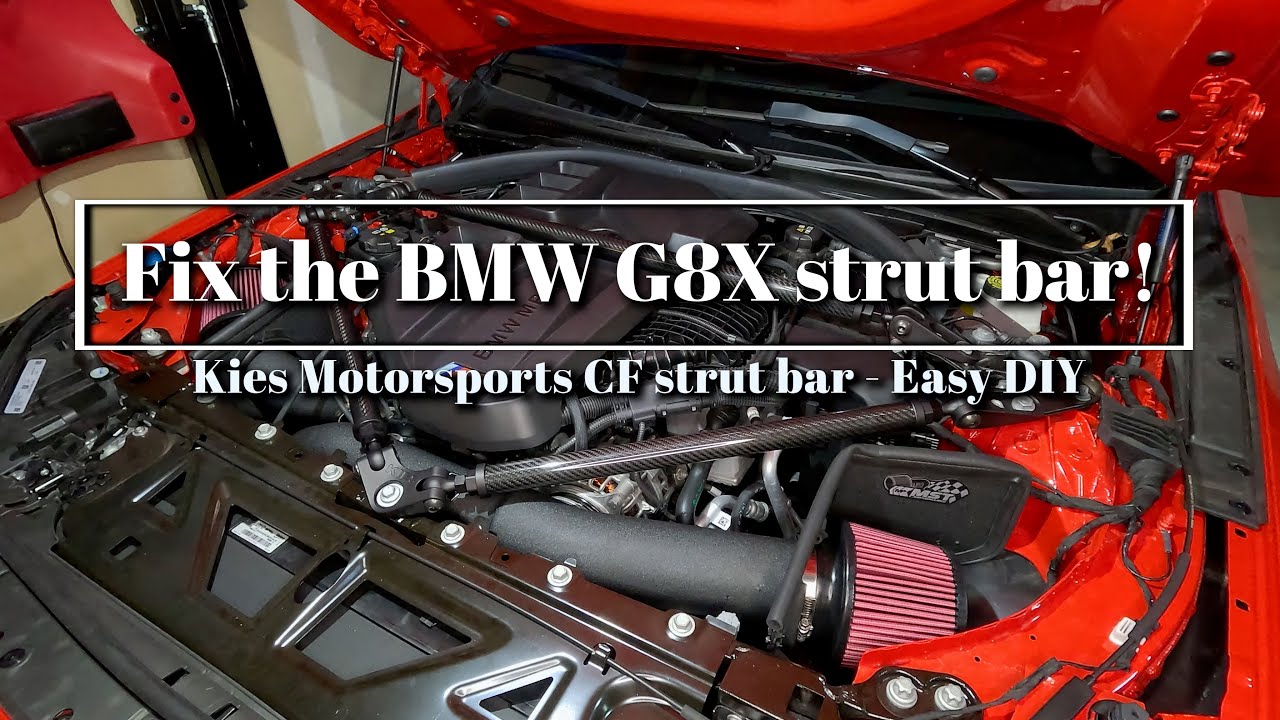 The BMW M2, M3 and M4 strut bar isn't good - let's fix it!