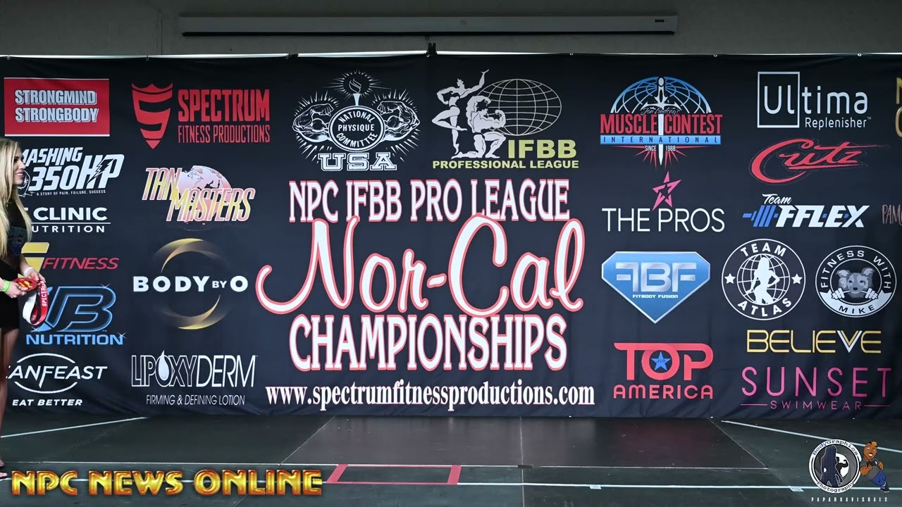2022 NPC Nor-Cal Championships Women&rsquo;s Wellness Novice Overall Comparisons & Awards Presentation 4K