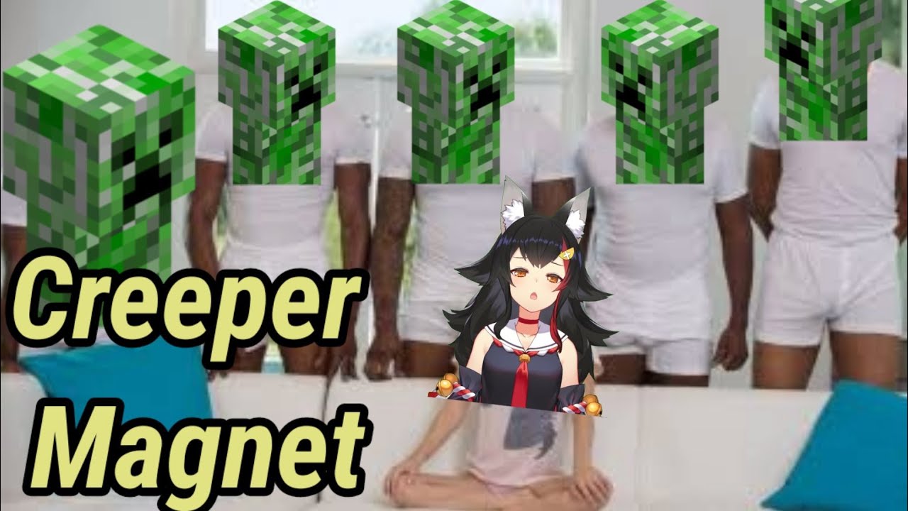 Mio mama The Creeper Magnet | Minecraft